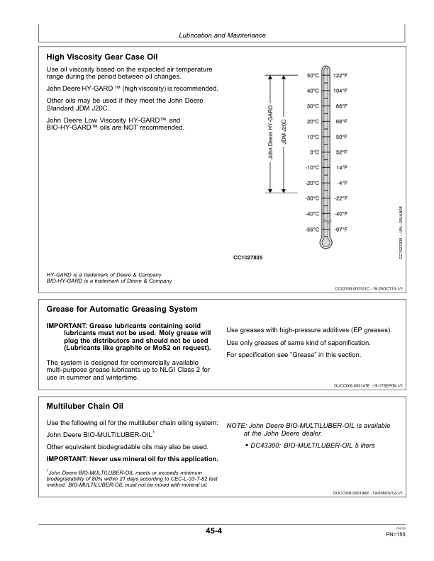 John Deere C451R, C461R Wrapping Balers Operator’s Manual (OMCC60893) Workshop Guide