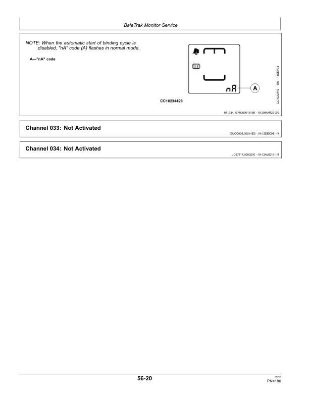 John Deere 9YG-1.25 Round Baler (China Edition) (230000-) Operator’s Manual (OMCC61433) Workshop Guide