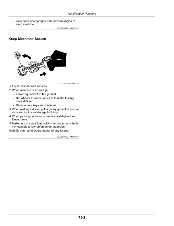 John Deere BP15 Belt Pickup (825001-) (Export Edition) Operator’s Manual (OMDXE11822) Workshop Guide