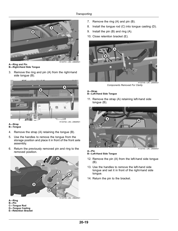 John Deere HD35F, HD35R, HD40F, HD40R, HD45F, HD45R, HD50F, HD50R Hinged Drapers, HD35X, HD40X, HD45X Extended Hinged Drapers (North American) Operator’s Manual (OMDXE12125) Workshop Guide