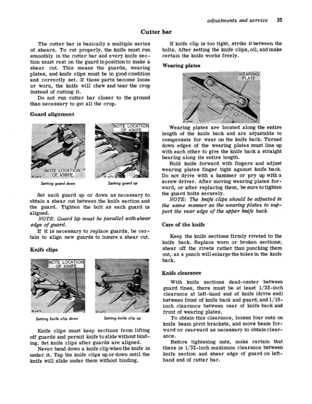 John Deere 215A Self-Propelled Windrower Operator’s Manual (OME36284) Workshop Guide