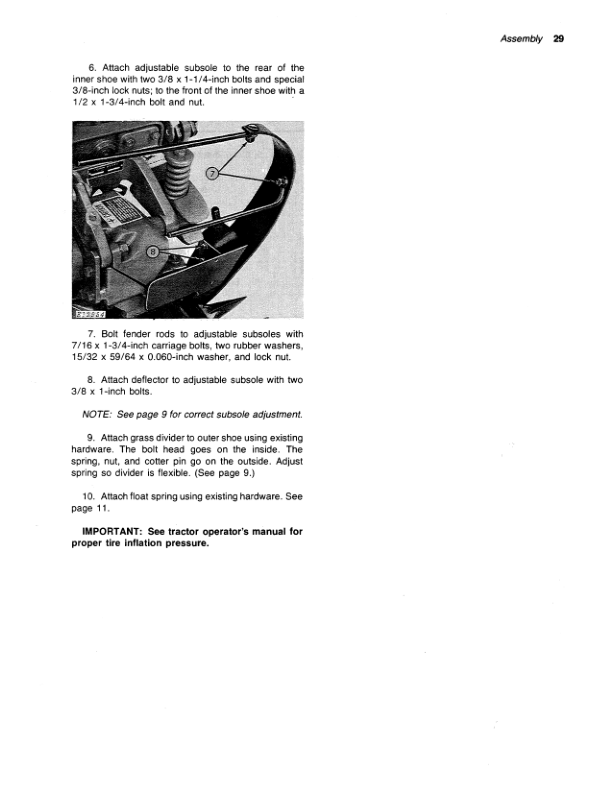 John Deere 3700 Mower Operator’s Manual (OME44359) Workshop Guide