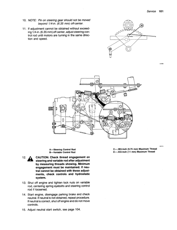 John Deere 2320, 2420 Self-Propelled Windrowers Operator’s Manual (OME72904) Workshop Guide