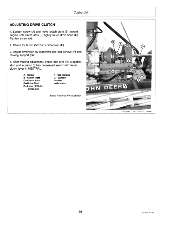 John Deere 22R Greensmower (760001-) Operator’s Manual (OMET15429) Workshop Guide