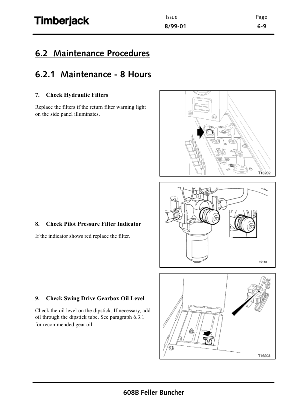 John Deere 608B Tracked Feller Bunchers Operator’s Manuals (OMF294826) Workshop Guide
