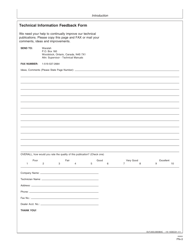 John Deere FS22 Stt Disc Saw Felling Heads Operator’s Manuals (OMF382858) Workshop Guide
