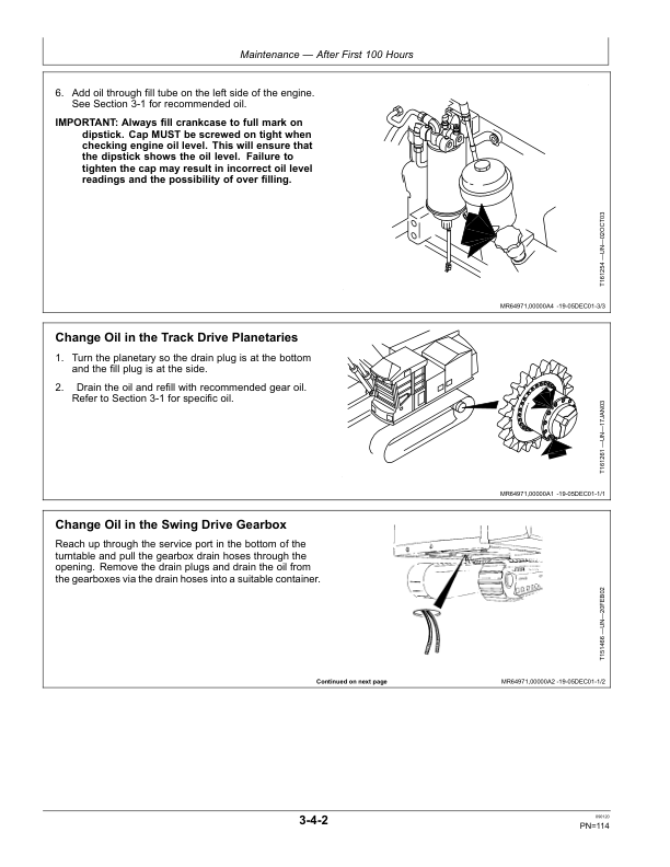 John Deere 853G, 850, 953G, 950 Felling Heads Operator’s Manuals (OMF387068) Workshop Guide