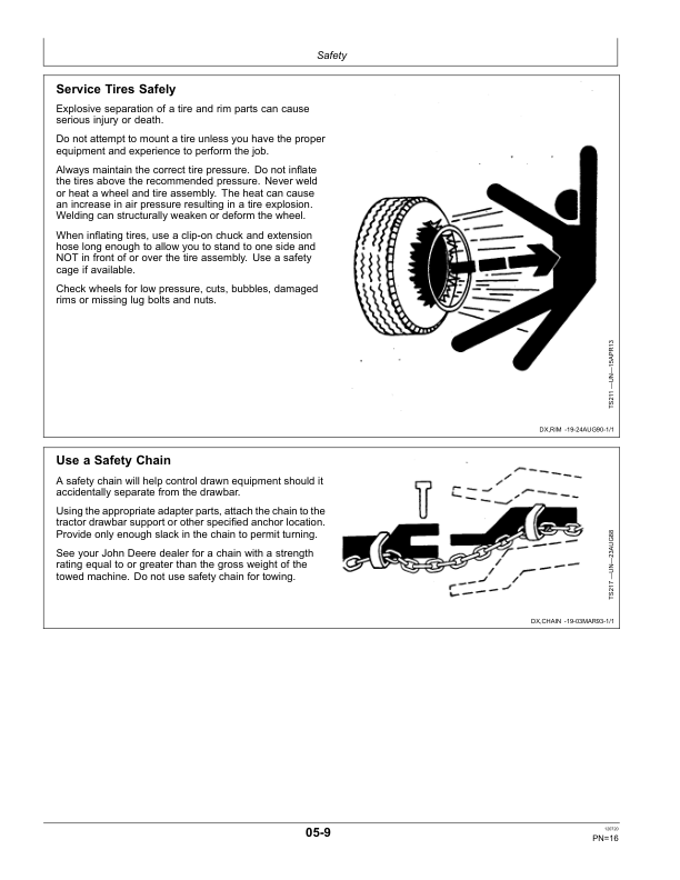 John Deere 830, 835 Mower-Conditioners Operator’s Manual (OMFH304533) Workshop Guide