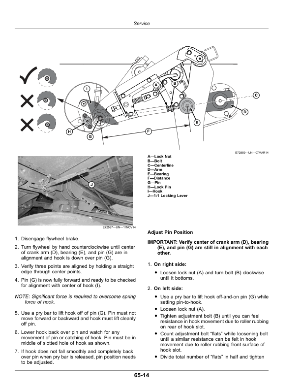 John Deere L331, L331 Precutter, L341, L341 Precutter Large Square Balers (460000-489999) (Export Edition) Operator’s Manual (OMFH343520) Workshop Guide
