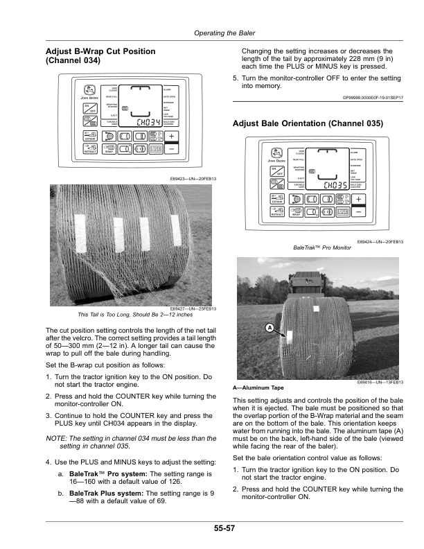 John Deere 460M, 560M Round BalersM (460000-) (North American) Operator’s Manual (OMFH343750) Workshop Guide