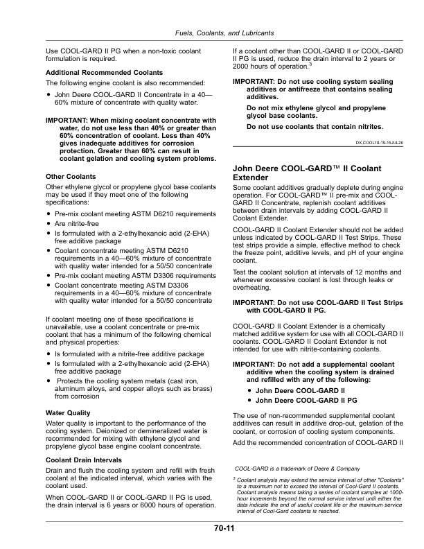 John Deere W170 Self-Propelled Windrower (490001-501199) (North American) Operator’s Manual (OMFH349960) Workshop Guide