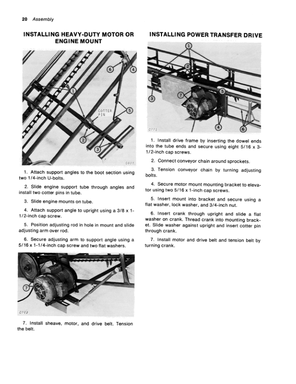 John Deere 33 Bale Elevator Operator’s Manual (OMGA10010) Workshop Guide