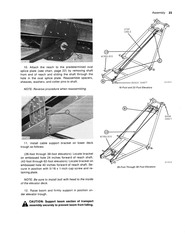 John Deere 321 Flight Elevator Operator’s Manual (OMGA10068) Workshop Guide