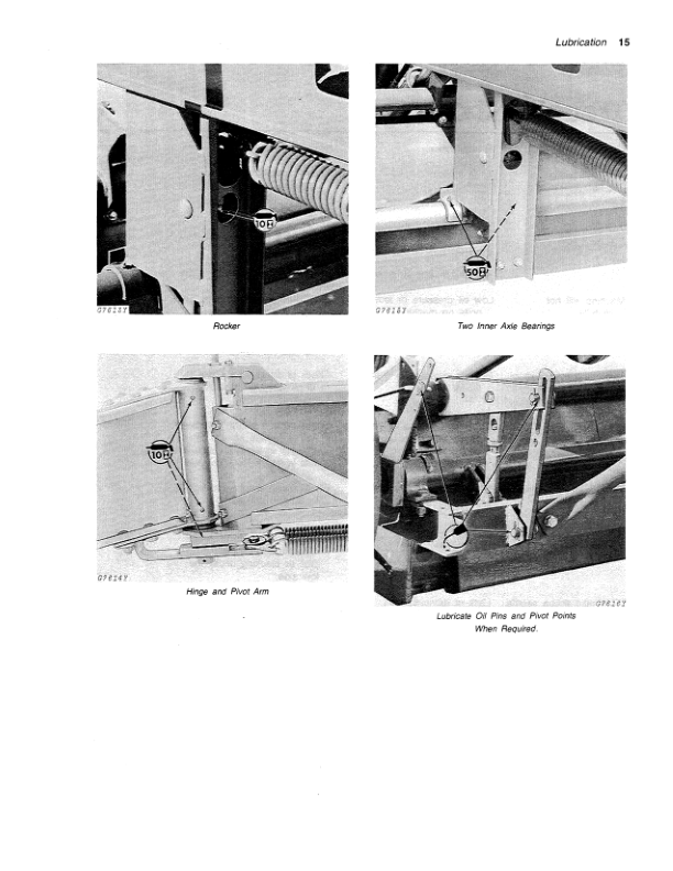 John Deere 1930, 1935, 1940 Land Levelers Operator’s Manual (OMGA11127) Workshop Guide