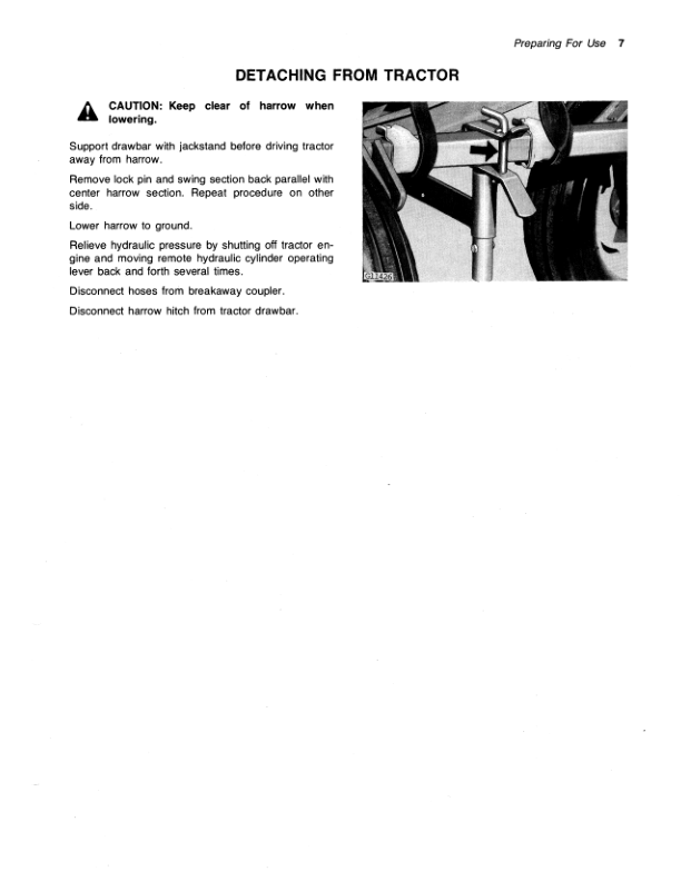 John Deere 1740 Spring Tooth Harrow Operator’s Manual (OMGA11458) Workshop Guide