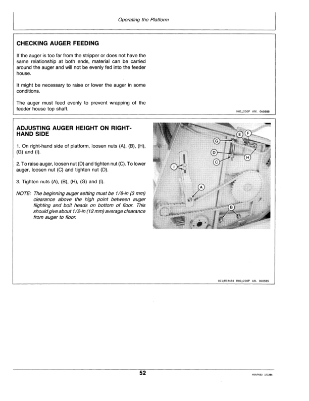 John Deere 200 Platform Combine Operator’s Manual (OMH124055) Workshop Guide