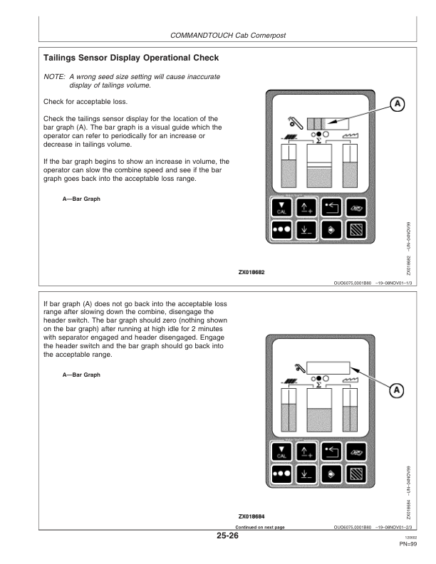 John Deere 9880 STS Combine (700801-) Operator’s Manual (OMH205944) Workshop Guide