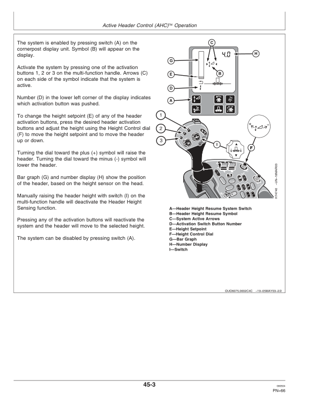 John Deere 925D, 930D, & 936D Draper Platforms North America (710701-715700) Operator’s Manual (OMH215795) Workshop Guide