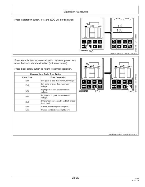 John Deere 9880i STS Hillmaster Combine (715801-) Operator’s Manual (OMH223360) Workshop Guide