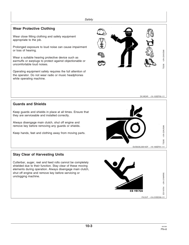 John Deere 600 F&R Series Cutting Platforms North America (730000-734999) Operator’s Manual (OMH236038) Workshop Guide