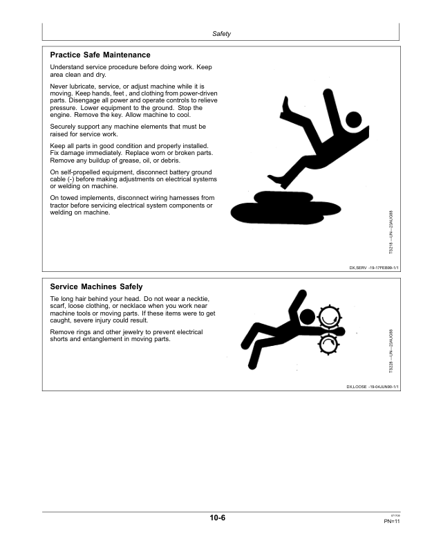 John Deere 600C Series Corn Head & StalkMaster North America (725101-735100) Operator’s Manual (OMH236210) Workshop Guide