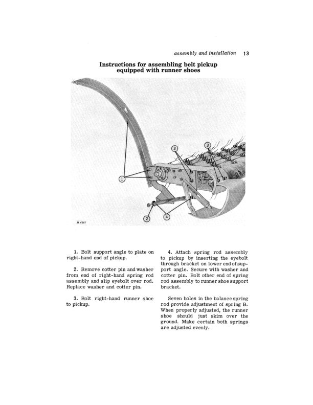 John Deere 80 Inch Belt Pickups & Pickup Platforms Combines Operator’s Manual (OMH61464) Workshop Guide