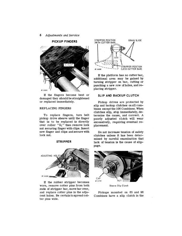 John Deere 2-Roller Belt Pickups (88, 110, 132 In.) Operator’s Manual (OMH65123) Workshop Guide