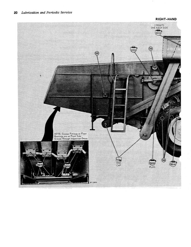 John Deere 65, 96 Combines Operator’s Manual (OMH91062) Workshop Guide