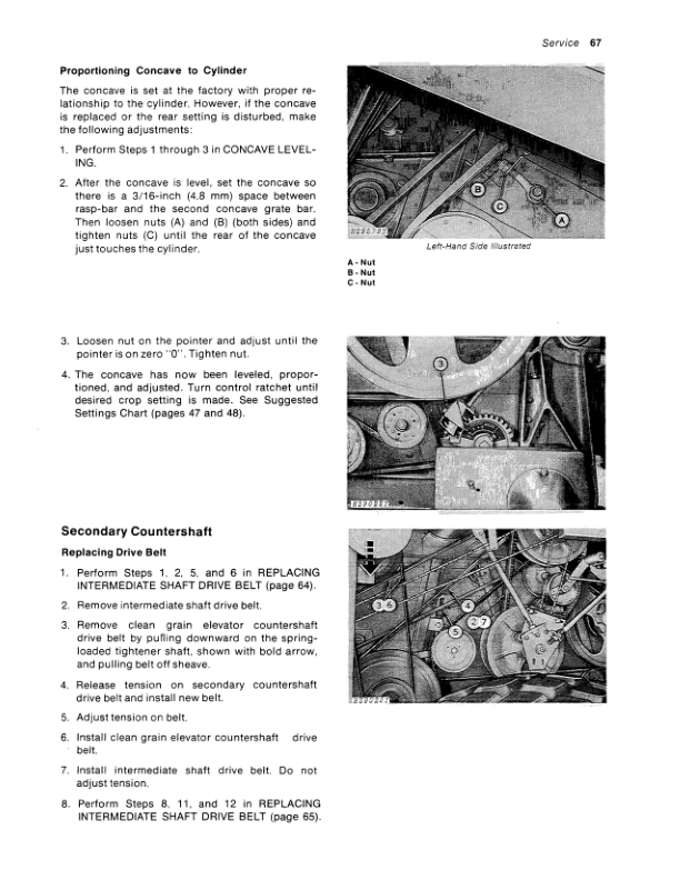 John Deere 7701 Combine Operator’s Manual (OMH98962) Workshop Guide