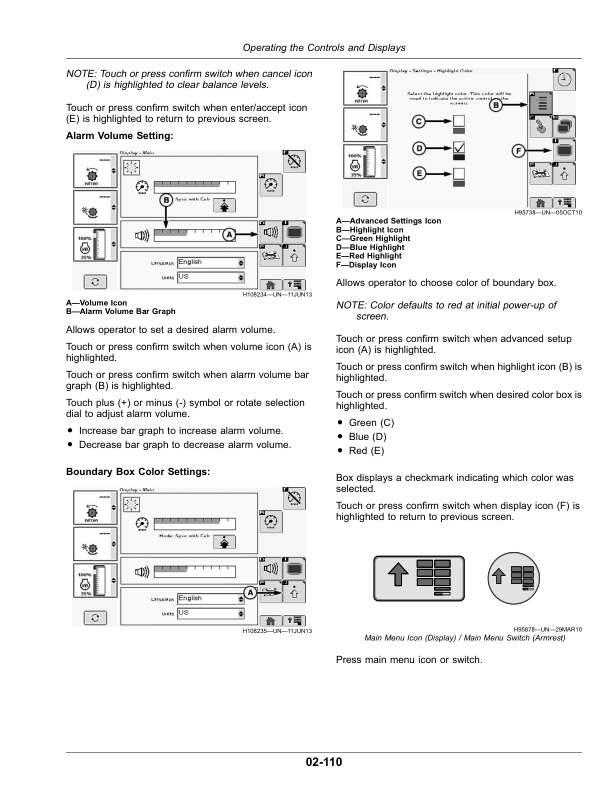 John Deere T670 Combines (120000-) Operator’s Manual (OMHXE150294) Workshop Guide