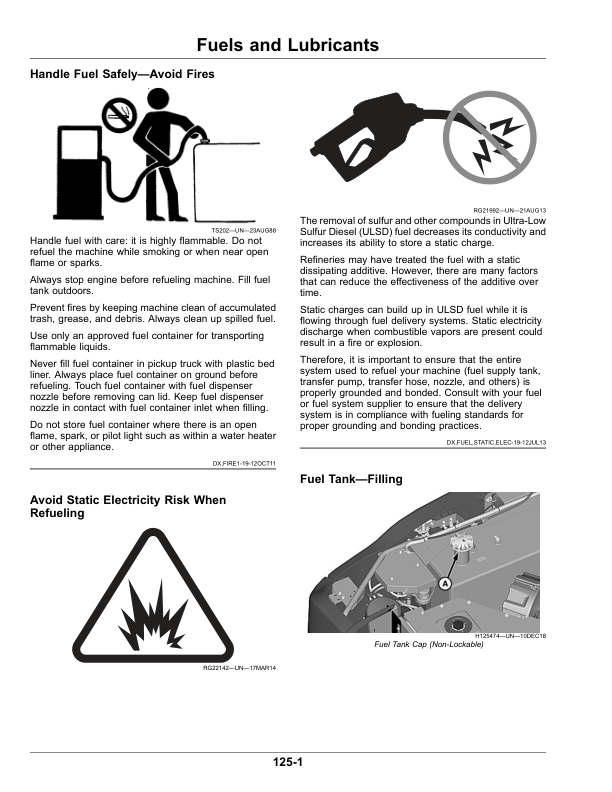 John Deere S760, S770, S780, S785, S790, HillMaster Combines (125000-) Operator’s Manual (OMHXE164316) Workshop Guide