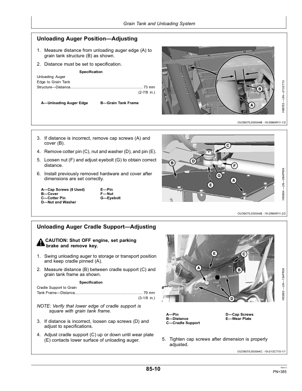 John Deere S660, S670, S680 & S690 Combines Operator’s Manual (OMHXE56205) Workshop Guide