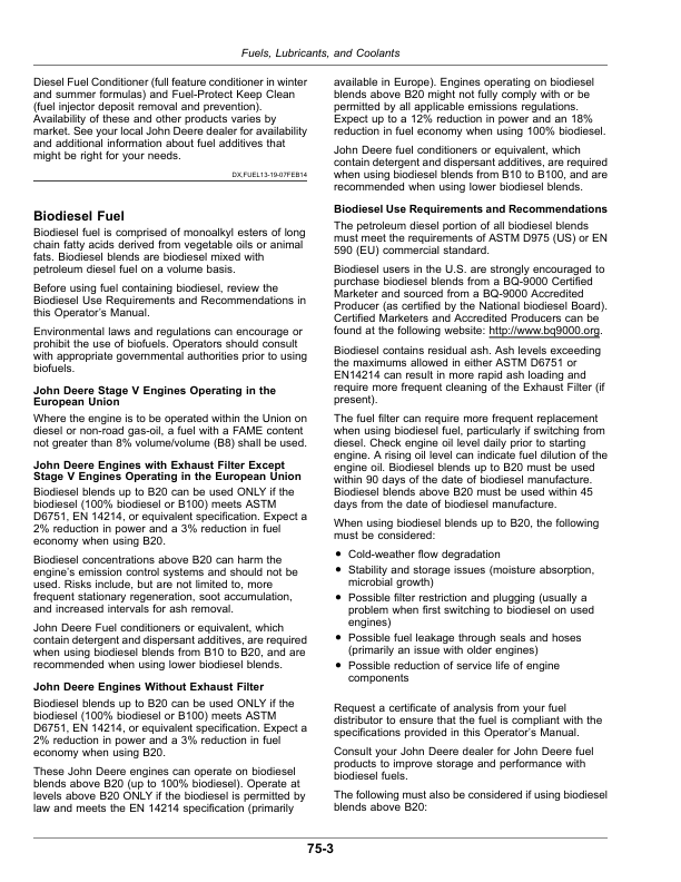 John Deere 204SP Self-Propelled Detasseler (024001-) (Export) Operator’s Manual (OMKK109726) Workshop Guide