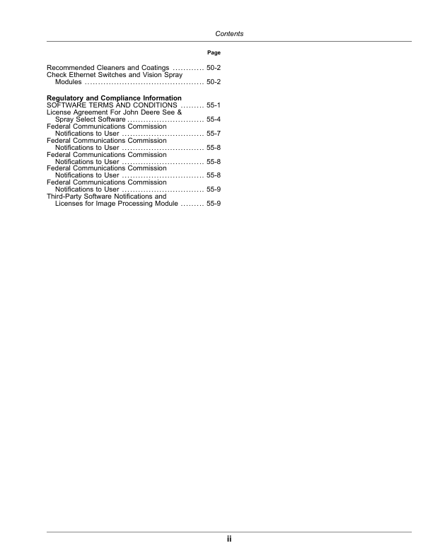 John Deere See & Spray Select 408R, 410R, 412R, 612R, 616R Self-Propelled Sprayers (North America) Operator’s Manual (OMKK123296) Workshop Guide