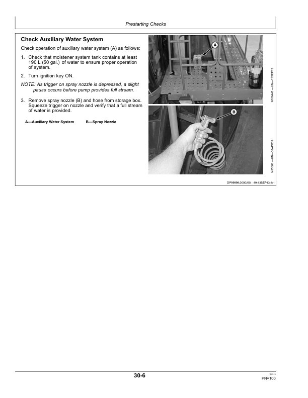 John Deere 7660 Cotton Pickers Operator’s Manual (OMKK16562) Workshop Guide