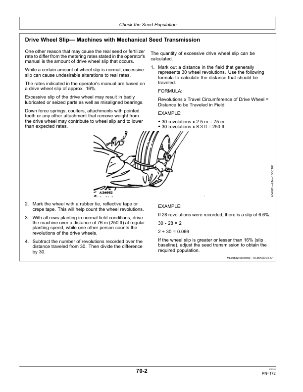 John Deere 2113, 2115, 2117, 2122, 2126, 2130 & 2134 Planters (100000-120099) Operator’s Manual (OMKK20317) Workshop Guide