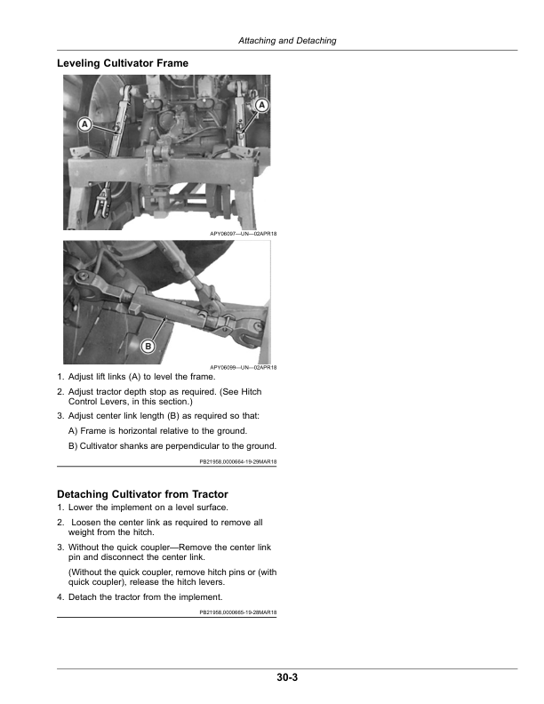 John Deere 812 Row Crop Cultivator Operator’s Manual (OMKK54053) Workshop Guide