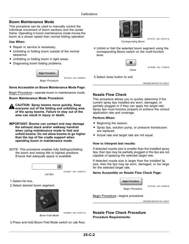 John Deere R4023 Self-Propelled Sprayer Operator’s Manual (OMKK61607) Workshop Guide