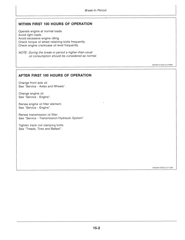 John Deere 4350 Tractor Operator’s Manual (OML57668) Workshop Guide