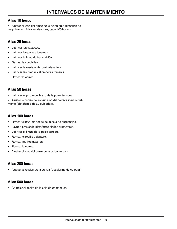 John Deere 54, 60 Inch Mid-Mount Mowers for 4010 CUT Operator’s Manual (OMLVU13010) Workshop Guide