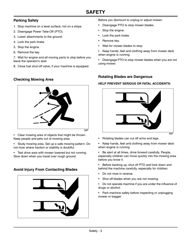 John Deere 54-, 60-In. Mid-Mount Mowers for 4110, 1115 CUT Operator’s Manual (OMLVU13018) Workshop Guide