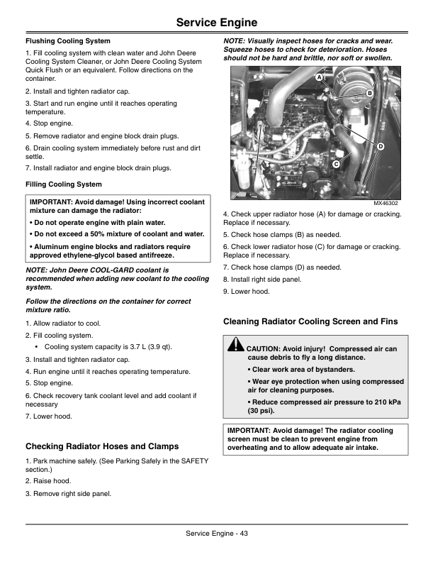 John Deere 1023E & 1026R Compact Utility Tractors Australian Edition (210001-309999) Operator’s Manual (OMLVU25250) Workshop Guide