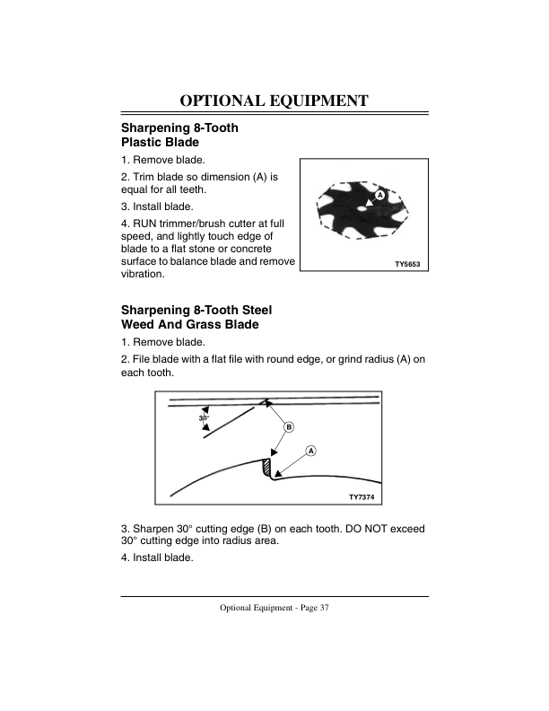 John Deere 25S, 30S, 38B Trimmer/Brush Cutter(Subs with OMM122063) Operator’s Manual (OMM122060) Workshop Guide