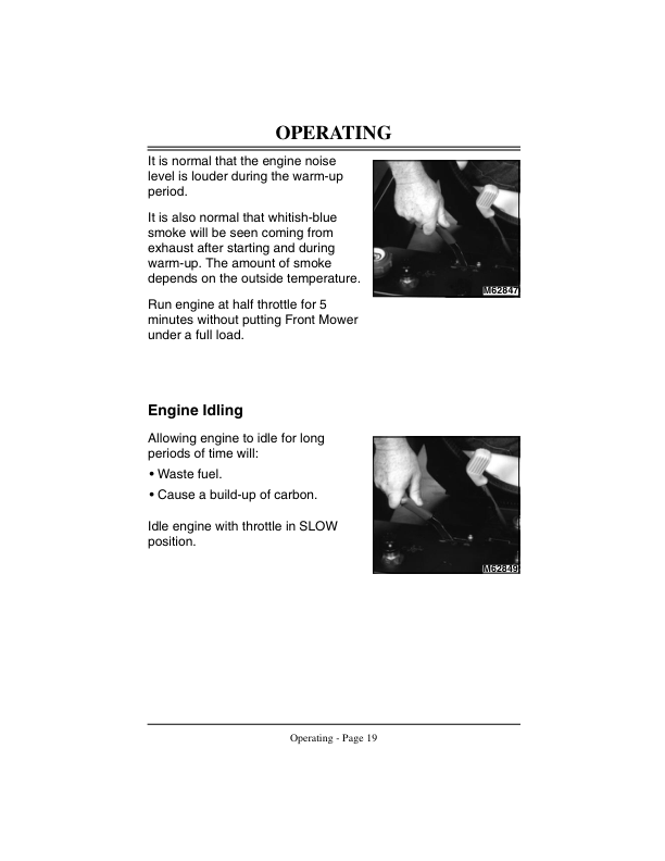John Deere F925, F935 Front Mower (140001-) Operator’s Manual (OMM122961) Workshop Guide