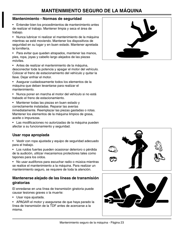 John Deere MCS Material Collection System (010001-) Operator’s Manual (OMM133287) Workshop Guide