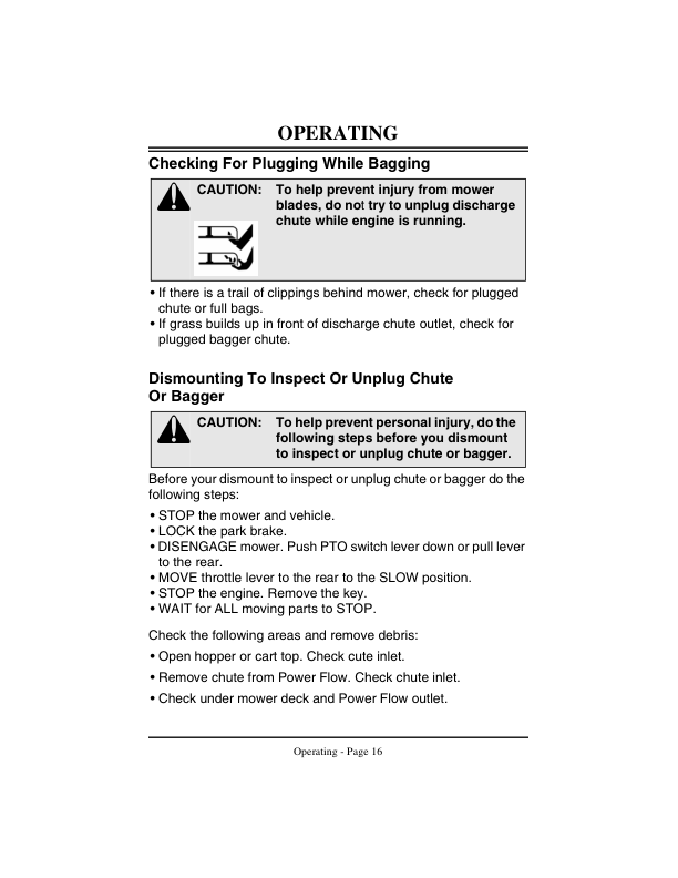 John Deere 46 QT Powerflow For LT133, LT166 Lawn Tractors Operator’s Manual (OMM133661) Workshop Guide