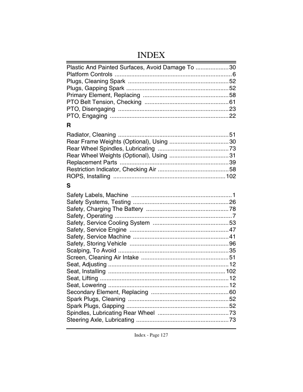 John Deere F911 Front Mower (150001-) Operator’s Manual (OMM134123) Workshop Guide