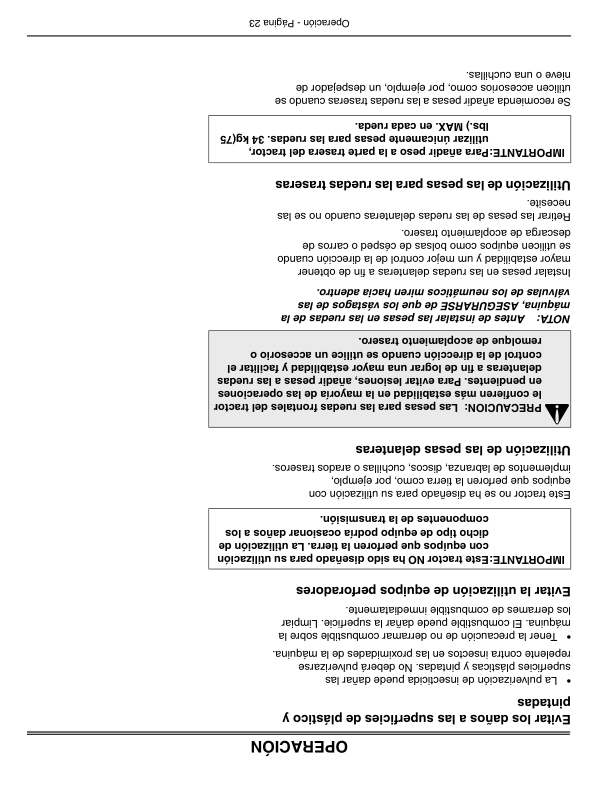 John Deere 1842GV, 1842HV, 1848GV & 1848HV Sabre Yard Tractor (010001-) Operator’s Manual (OMM135884) Workshop Guide