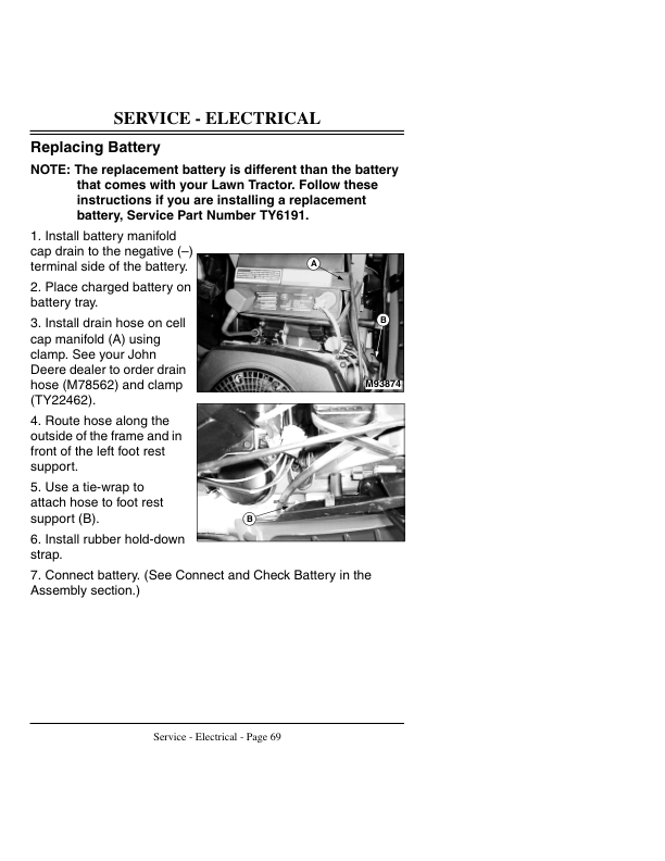 John Deere LT133 Lawn Tractor Special Edition Motorsports Operator’s Manual (OMM137829) Workshop Guide