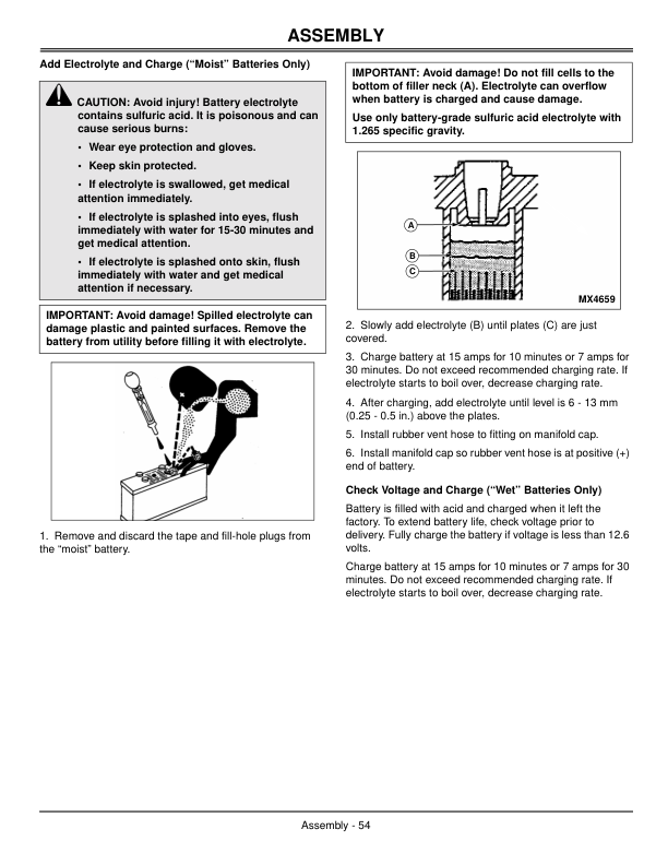 John Deere 4X2, 6X4 Utility Vehicle Operator’s Manuals (OMM144136) Workshop Guide